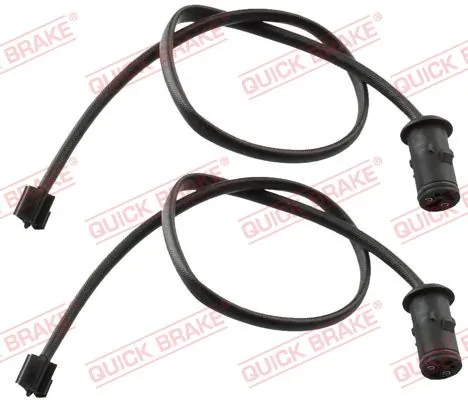 Warning Contact, brake pad wear